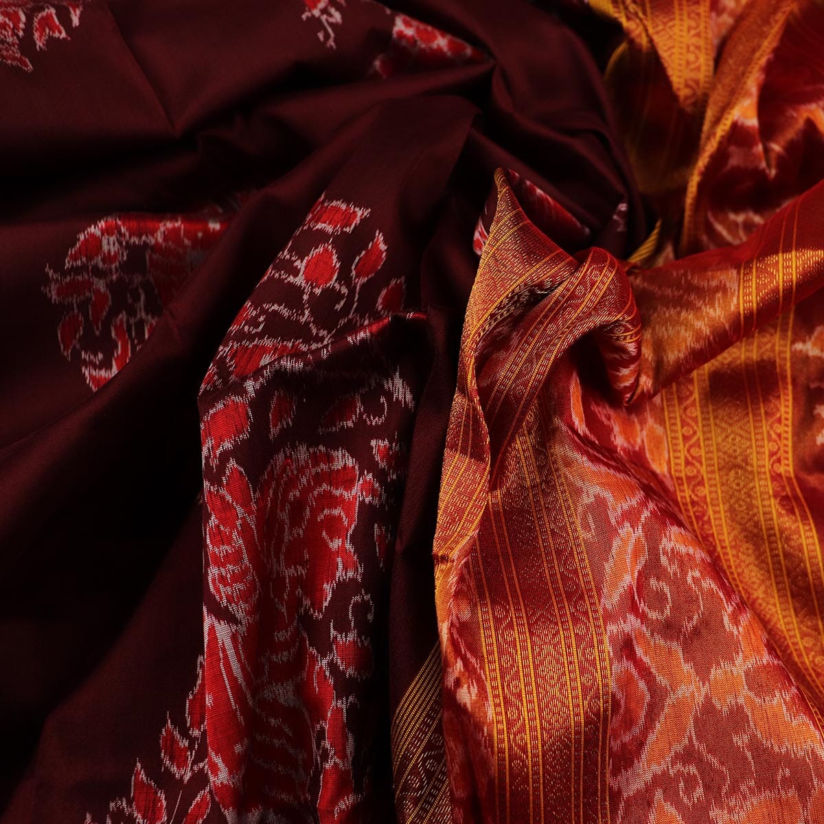 Handloom Sambalpuri Tissue Silk Saree Handloom Saree_Tissue Silk Priyadarshini Handloom 