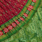 Priyadarshini Handloom, Handwoven Sambalpuri Tissue Silk Wedding Saree, Silk Saree, Handloom Saree, Traditional Saree, Indian Saree, Handloom Silk Saree, Wedding Saree.