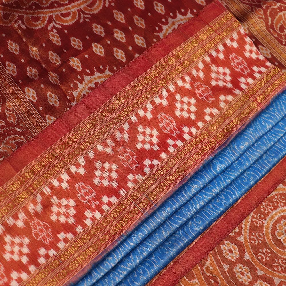 Handloom Sambalpuri Tissue Silk Saree Handloom Saree_Tissue Silk Priyadarshini Handloom 