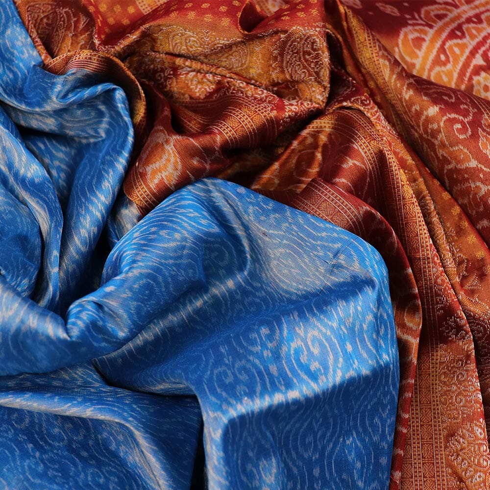 Handloom Sambalpuri Tissue Silk Saree Handloom Saree_Tissue Silk Priyadarshini Handloom 