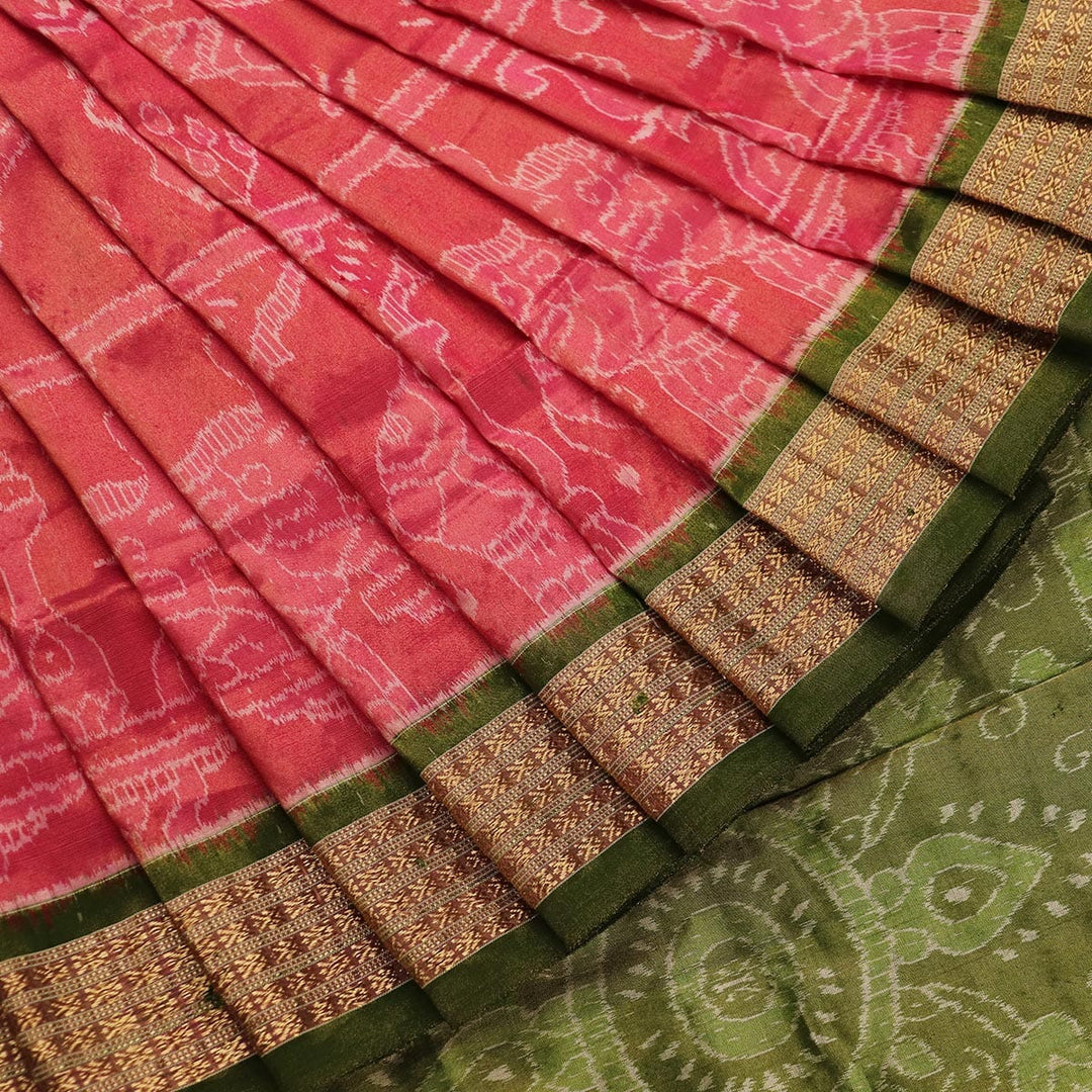 Master the Saree draping art with pure handloom silk sarees