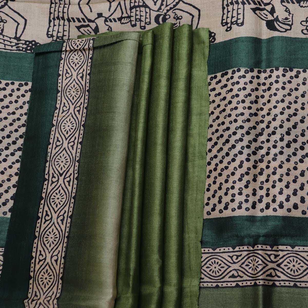 Handloom Sambalpuri Tusser Saree Handloom Saree_Tussser Silk Priyadarshini Handloom 
