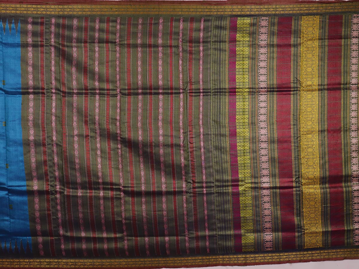 Handloom Sambalpuri Tusser Saree Handloom Saree_Tussser Silk Priyadarshini Handloom 