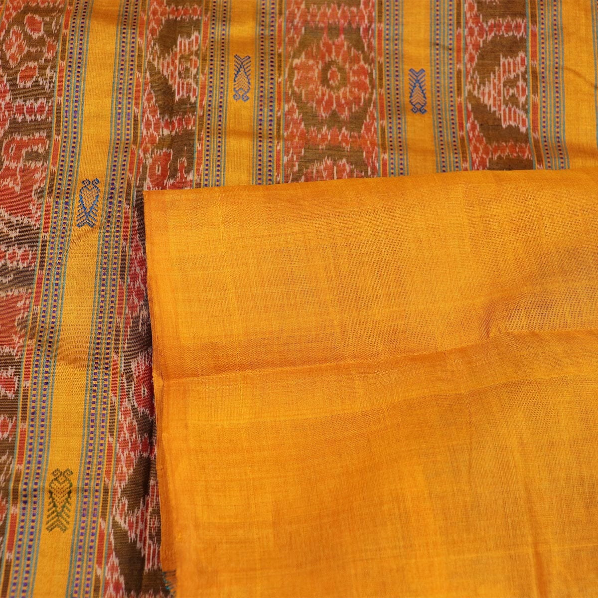 Handloom Sambalpuri Tusser Saree Handloom Saree_Tussser Silk Priyadarshini Handloom 