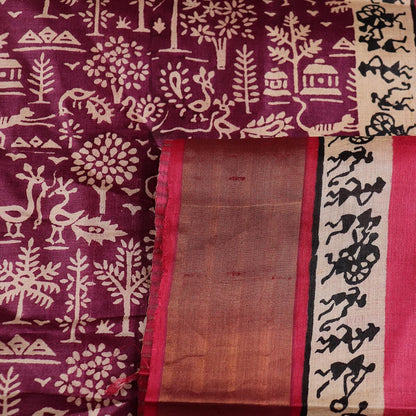 Handloom Sambalpuri Tusser Saree Handloom Saree_Tussser Silk Priyadarshini Handloom 