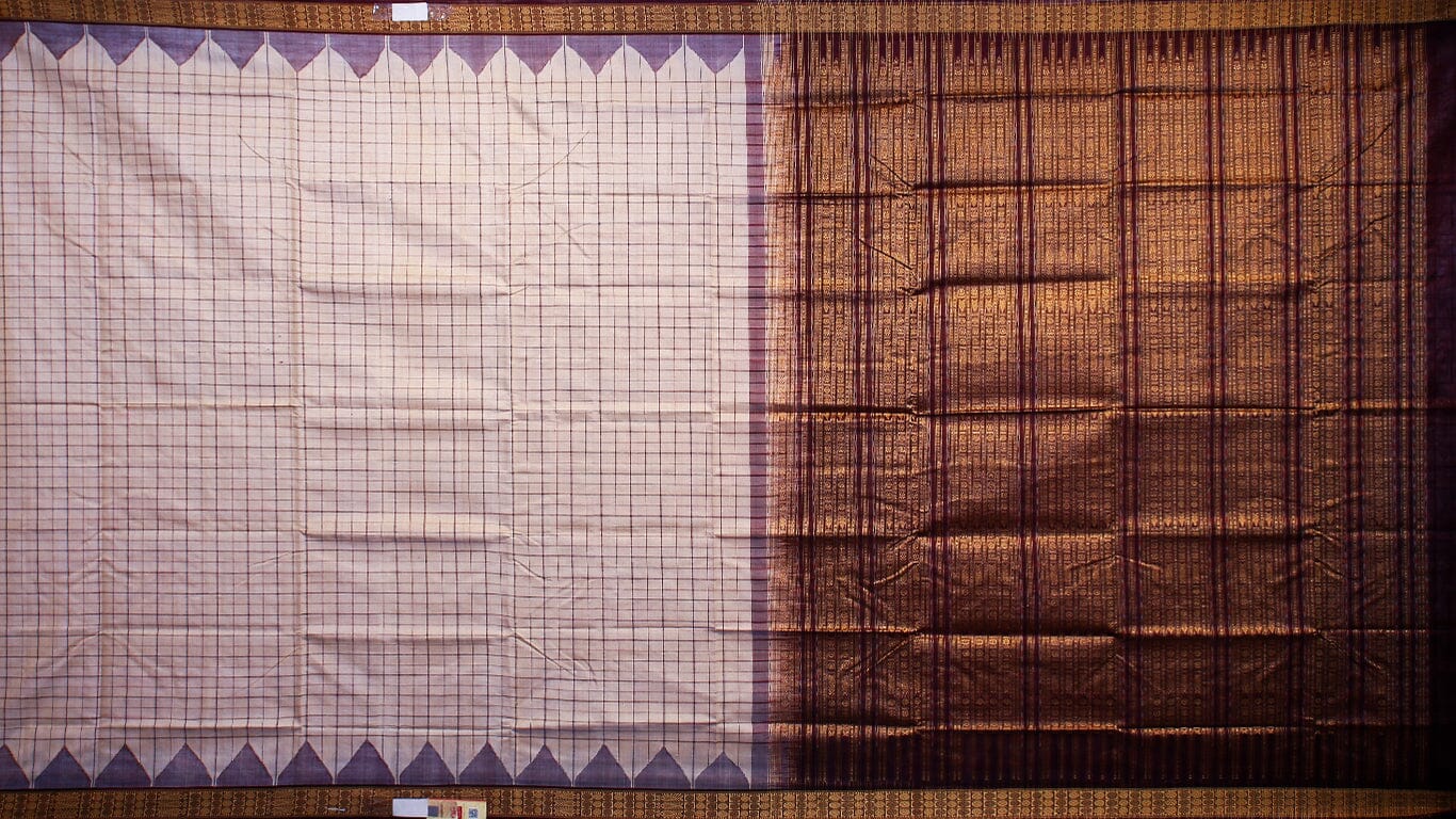 Handloom Sambalpuri Tusser Saree Handloom Saree_Tussser Silk Priyadarshini Handloom 
