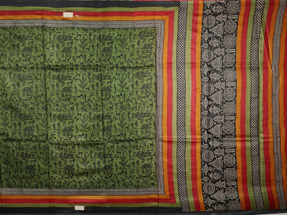 Handloom Sambalpuri Tusser Saree Handloom Saree_Tussser Silk Priyadarshini Handloom 