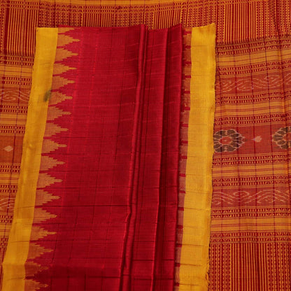 Handloom Sambalpuri Tusser Saree Handloom Saree_Tussser Silk Priyadarshini Handloom 