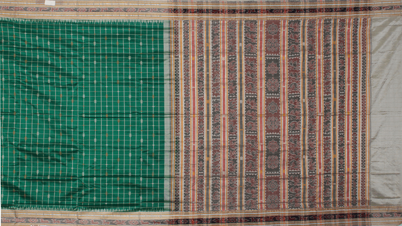 Handloom Sambalpuri Tusser Saree Handloom Saree_Tussser Silk Priyadarshini Handloom 