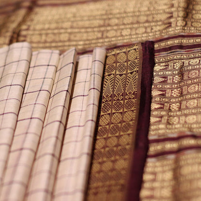 Handloom Sambalpuri Tusser Saree Handloom Saree_Tussser Silk Priyadarshini Handloom 
