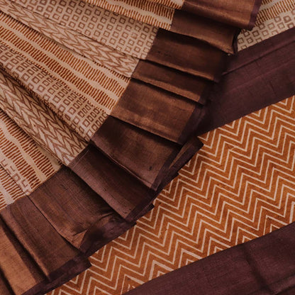 Handloom Sambalpuri Tusser Saree Handloom Saree_Tussser Silk Priyadarshini Handloom 