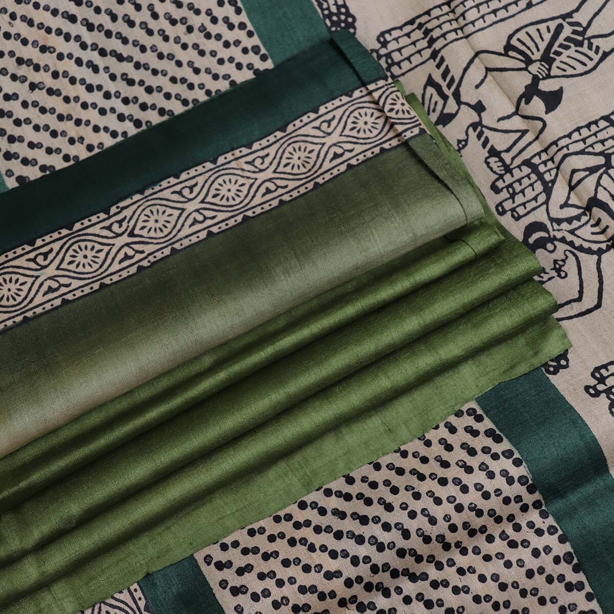 Handloom Sambalpuri Tusser Saree Handloom Saree_Tussser Silk Priyadarshini Handloom 