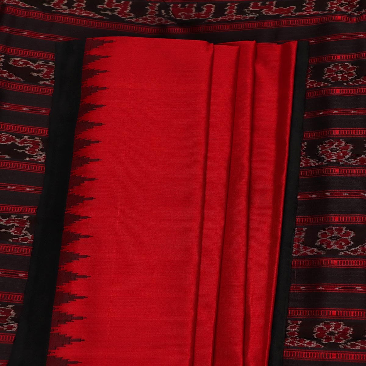 Handloom Sambalpuri Tusser Saree Handloom Saree_Tussser Silk Priyadarshini Handloom 