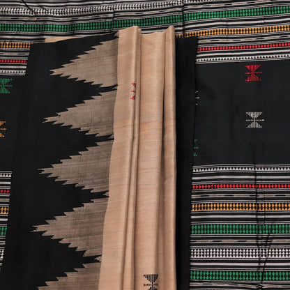 Handloom Sambalpuri Tusser Saree Handloom Saree_Tussser Silk Priyadarshini Handloom 