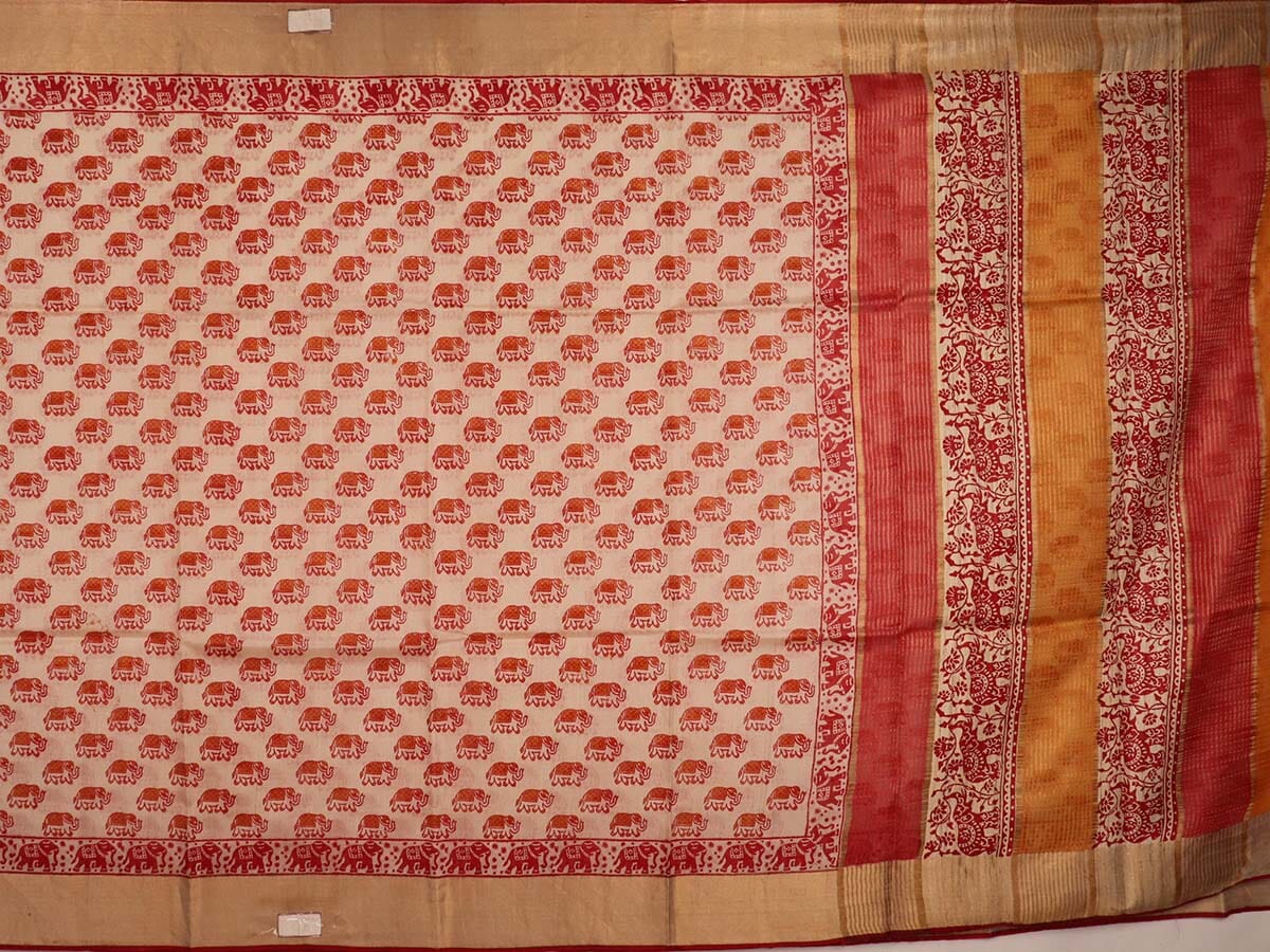 Handloom Sambalpuri Tusser Saree Handloom Saree_Tussser Silk Priyadarshini Handloom 