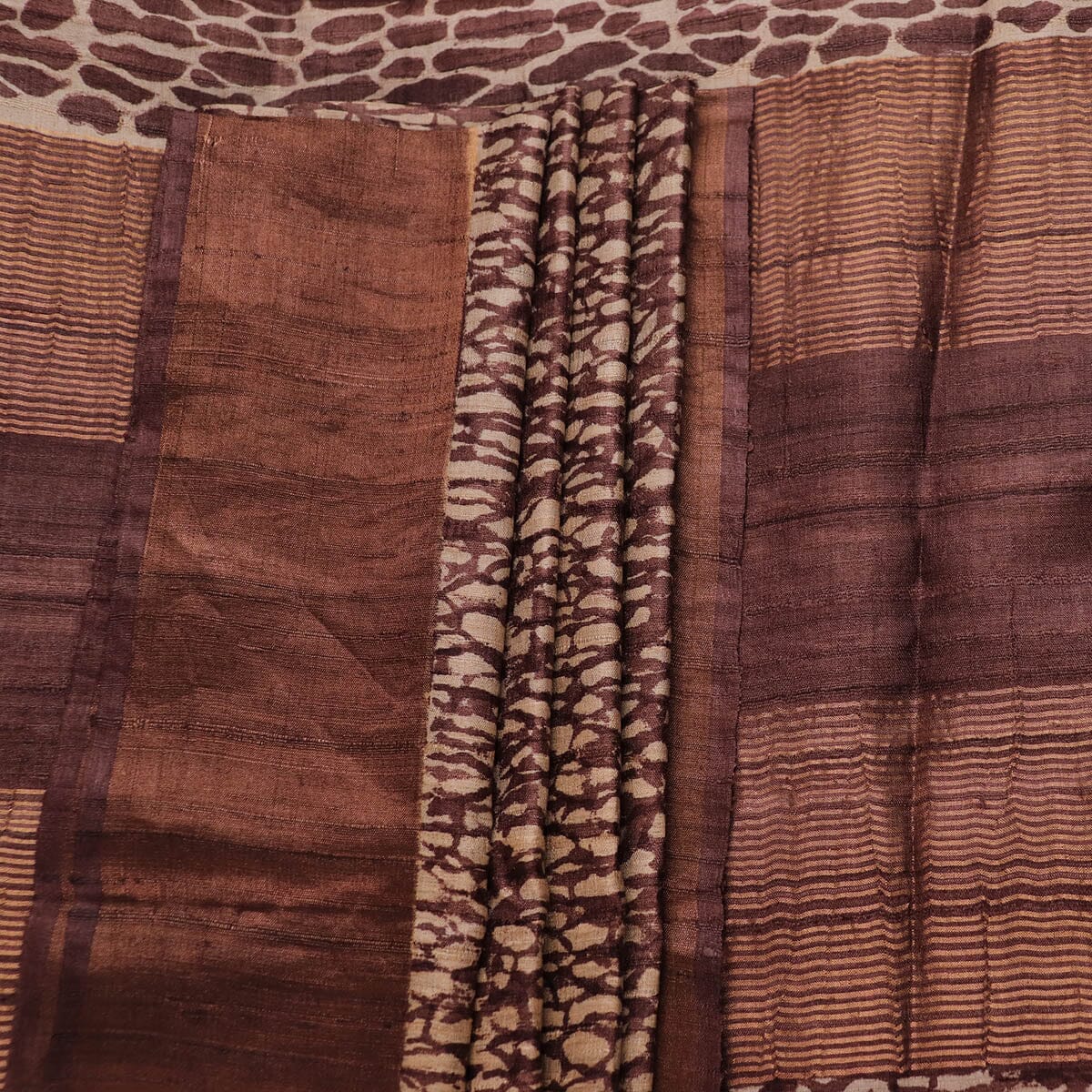 Handloom Sambalpuri Tusser Saree Handloom Saree_Tussser Silk Priyadarshini Handloom 
