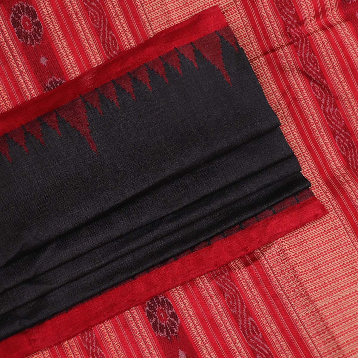 Handloom Sambalpuri Tusser Saree Handloom Saree_Tussser Silk Priyadarshini Handloom 