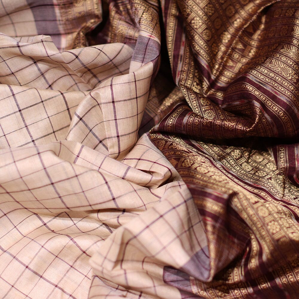 Handloom Sambalpuri Tusser Saree Handloom Saree_Tussser Silk Priyadarshini Handloom 