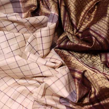 Handloom Sambalpuri Tusser Saree Handloom Saree_Tussser Silk Priyadarshini Handloom 