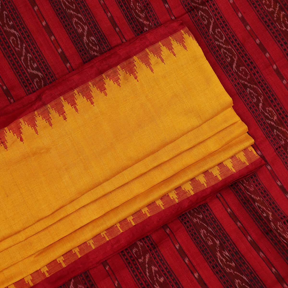 Handloom Sambalpuri Tusser Saree Handloom Saree_Tussser Silk Priyadarshini Handloom 