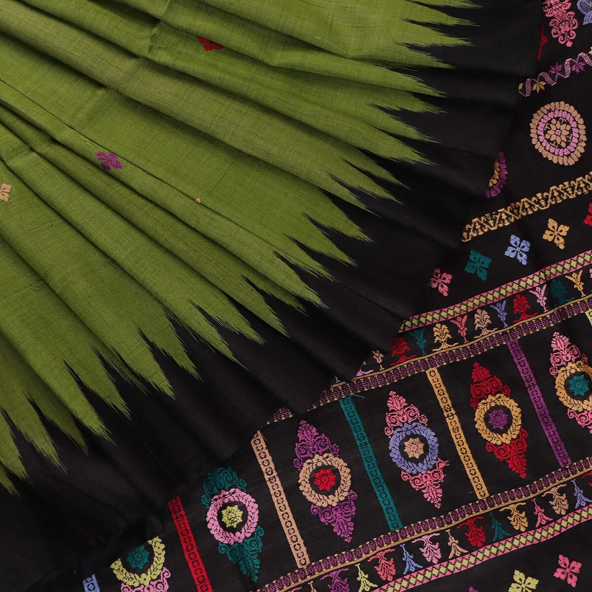 Handloom Sambalpuri Tusser Saree Handloom Saree_Tussser Silk Priyadarshini Handloom 