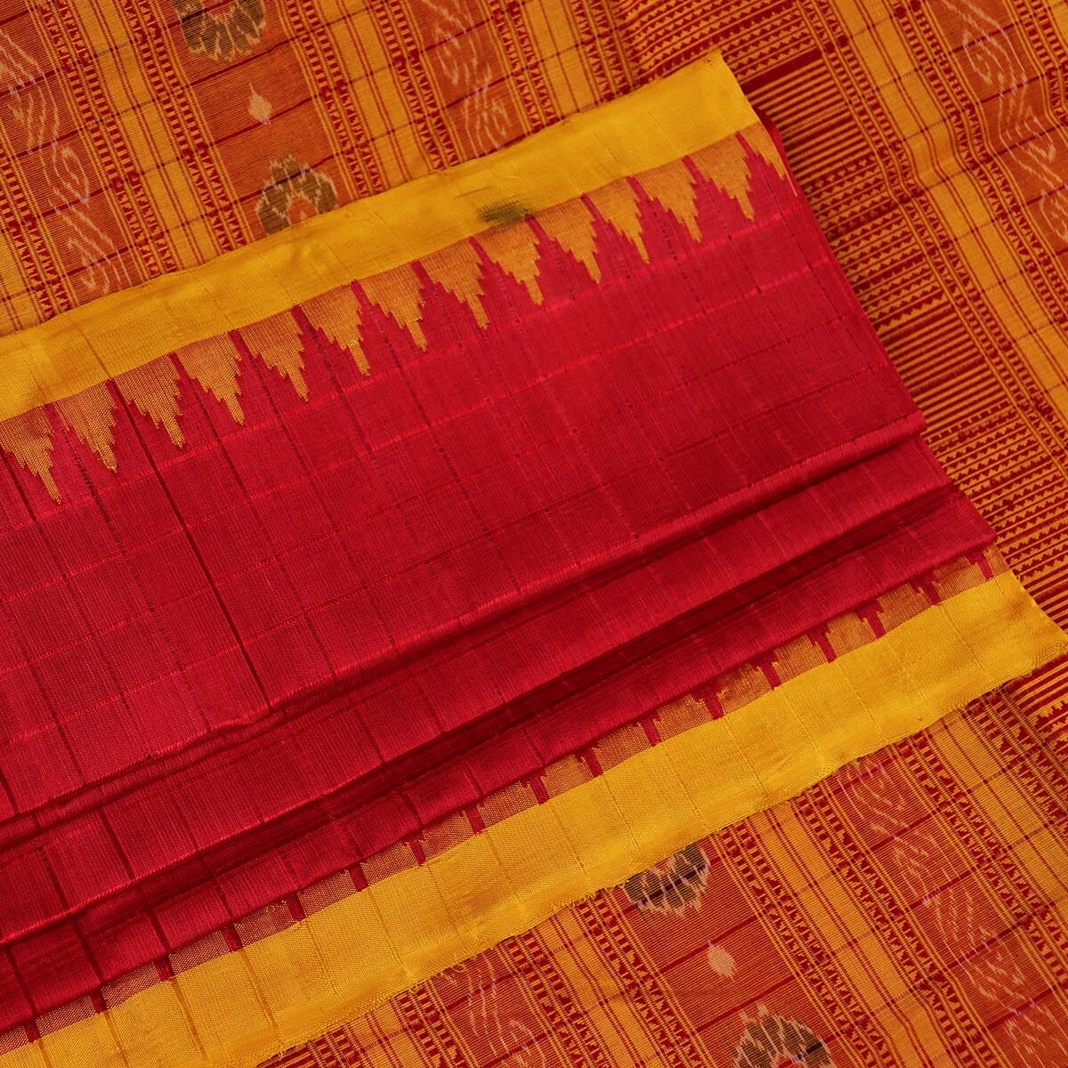 Handloom Sambalpuri Tusser Saree Handloom Saree_Tussser Silk Priyadarshini Handloom 