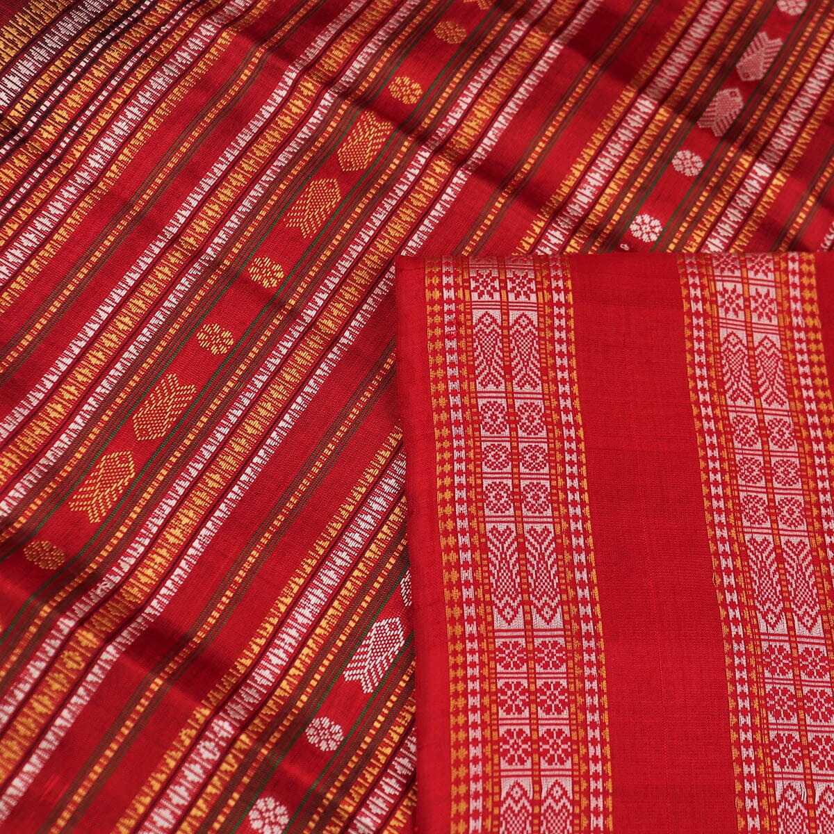 Handloom Sambalpuri Tusser Saree Handloom Saree_Tussser Silk Priyadarshini Handloom 