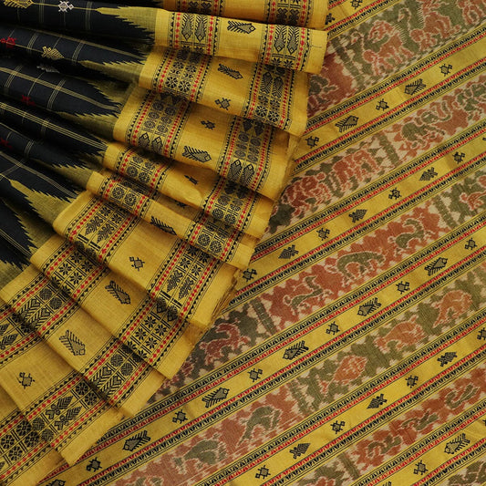 Handloom Sambalpuri Tusser Saree Handloom Saree_Tussser Silk Priyadarshini Handloom 