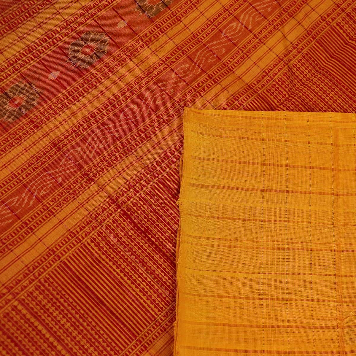 Handloom Sambalpuri Tusser Saree Handloom Saree_Tussser Silk Priyadarshini Handloom 