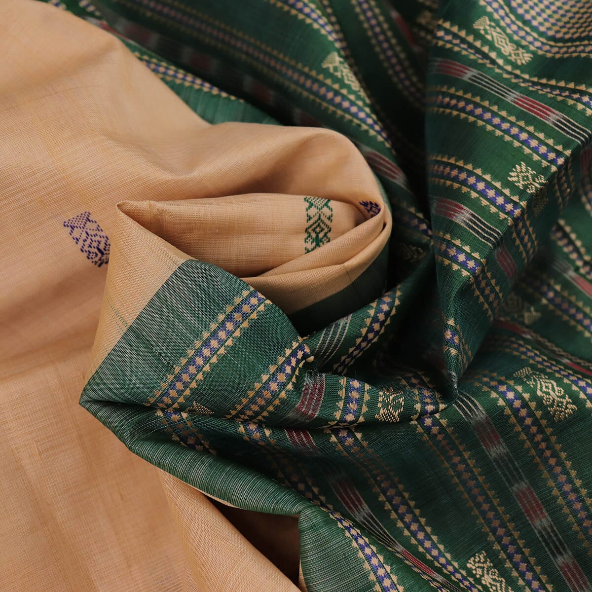 Handloom Sambalpuri Tusser Saree Handloom Saree_Tussser Silk Priyadarshini Handloom 
