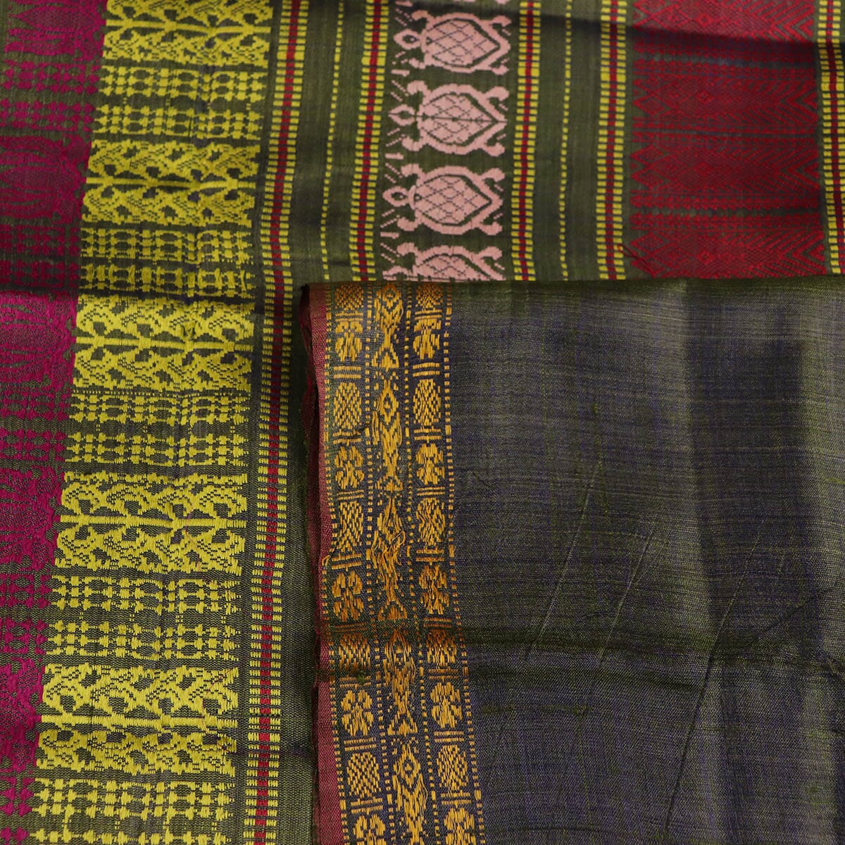 Handloom Sambalpuri Tusser Saree Handloom Saree_Tussser Silk Priyadarshini Handloom 