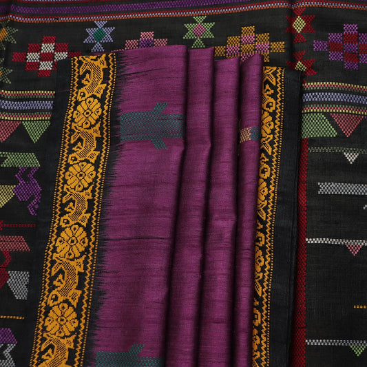 Handloom Sambalpuri Tusser Saree Handloom Saree_Tussser Silk Priyadarshini Handloom 