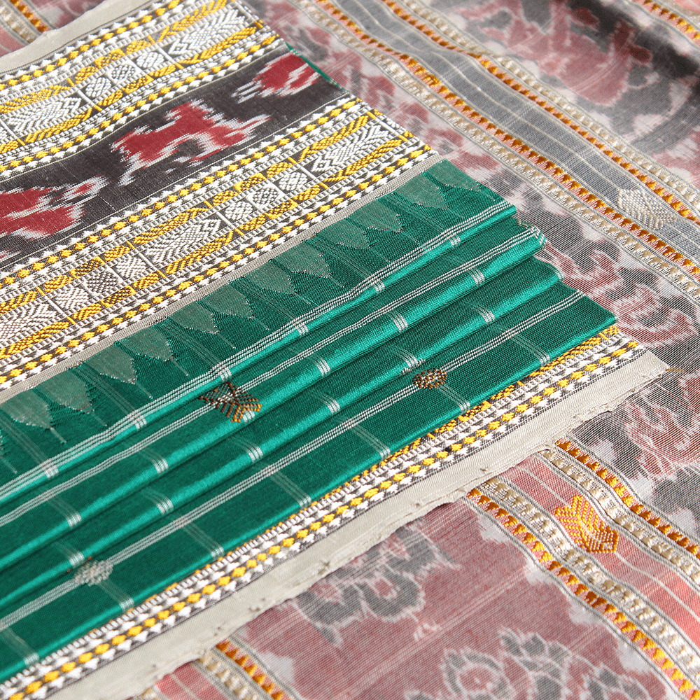 Handloom Sambalpuri Tusser Saree Handloom Saree_Tussser Silk Priyadarshini Handloom 