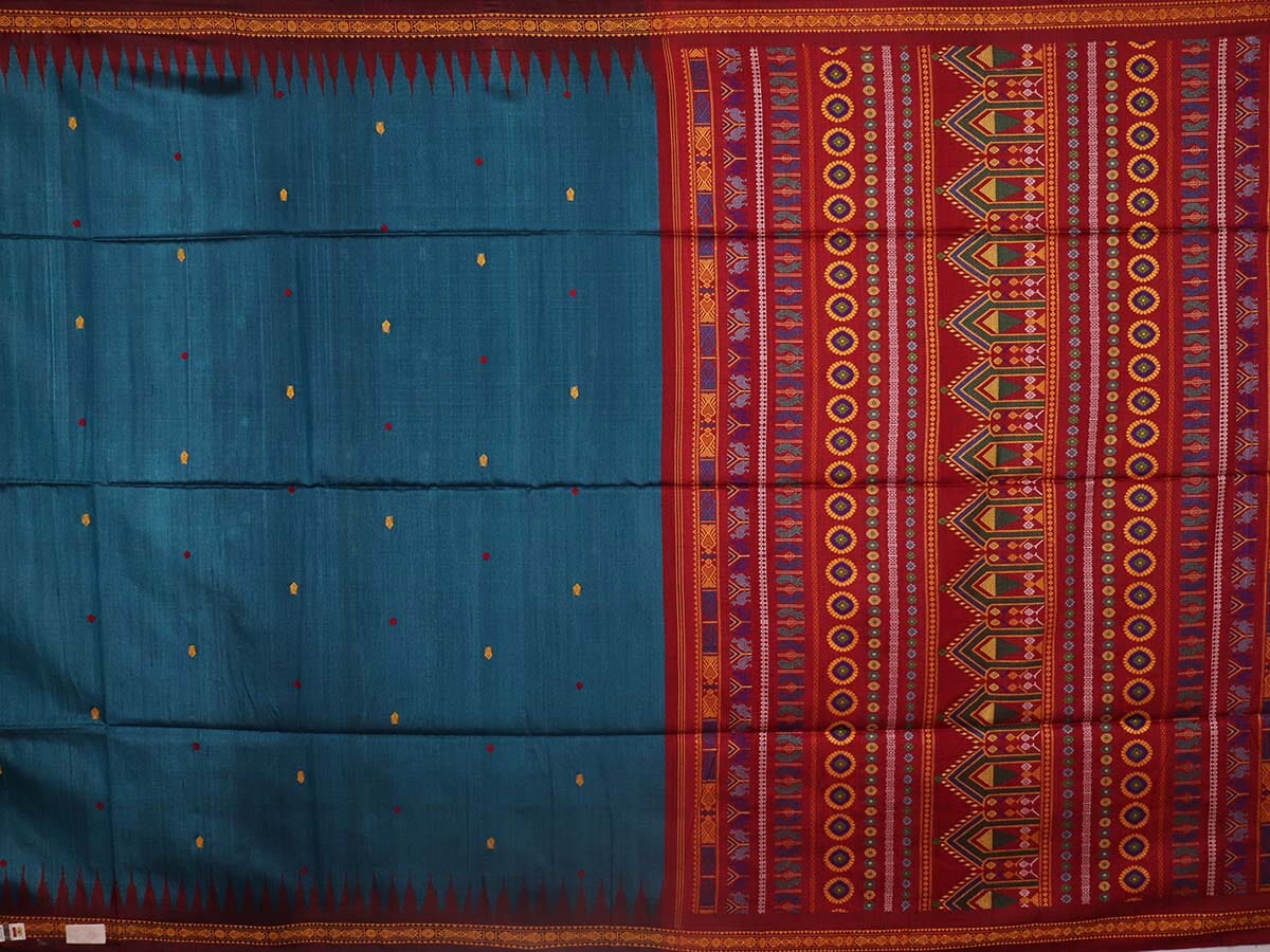 Handloom Sambalpuri Tusser Saree Handloom Saree_Tussser Silk Priyadarshini Handloom 
