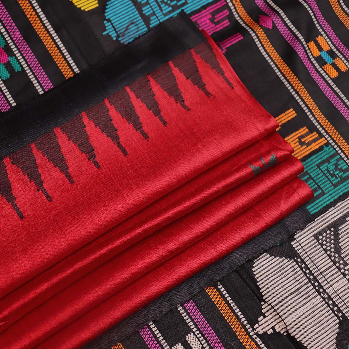 Handloom Sambalpuri Tusser Saree Handloom Saree_Tussser Silk Priyadarshini Handloom 
