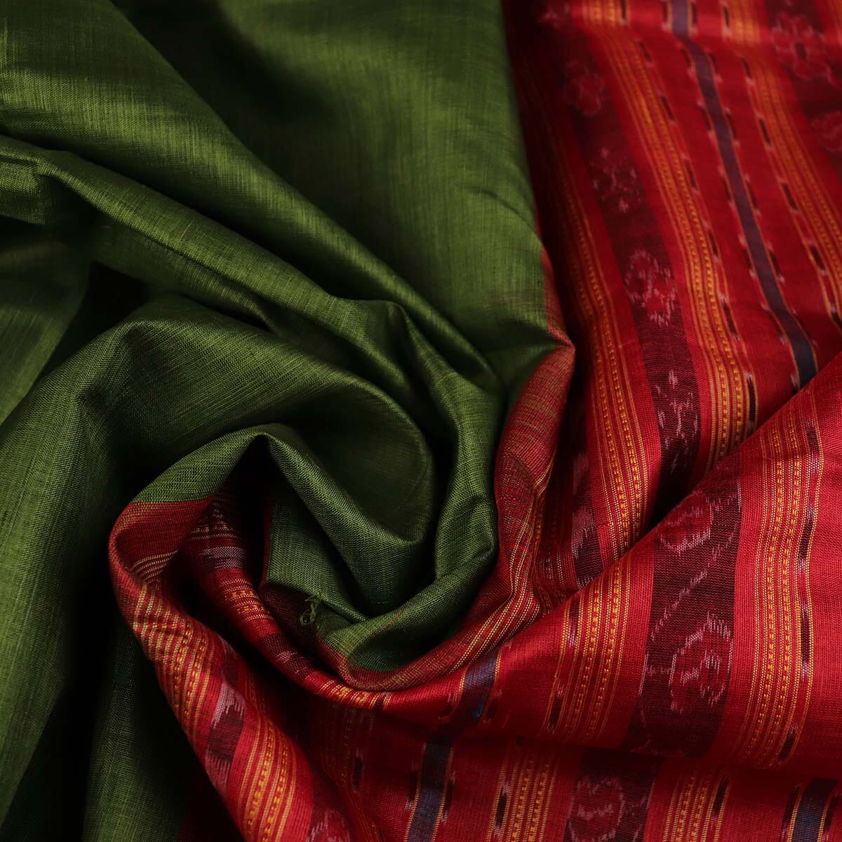 Handloom Sambalpuri Tusser Saree Handloom Saree_Tussser Silk Priyadarshini Handloom 