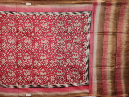 Handloom Sambalpuri Tusser Saree Handloom Saree_Tussser Silk Priyadarshini Handloom 