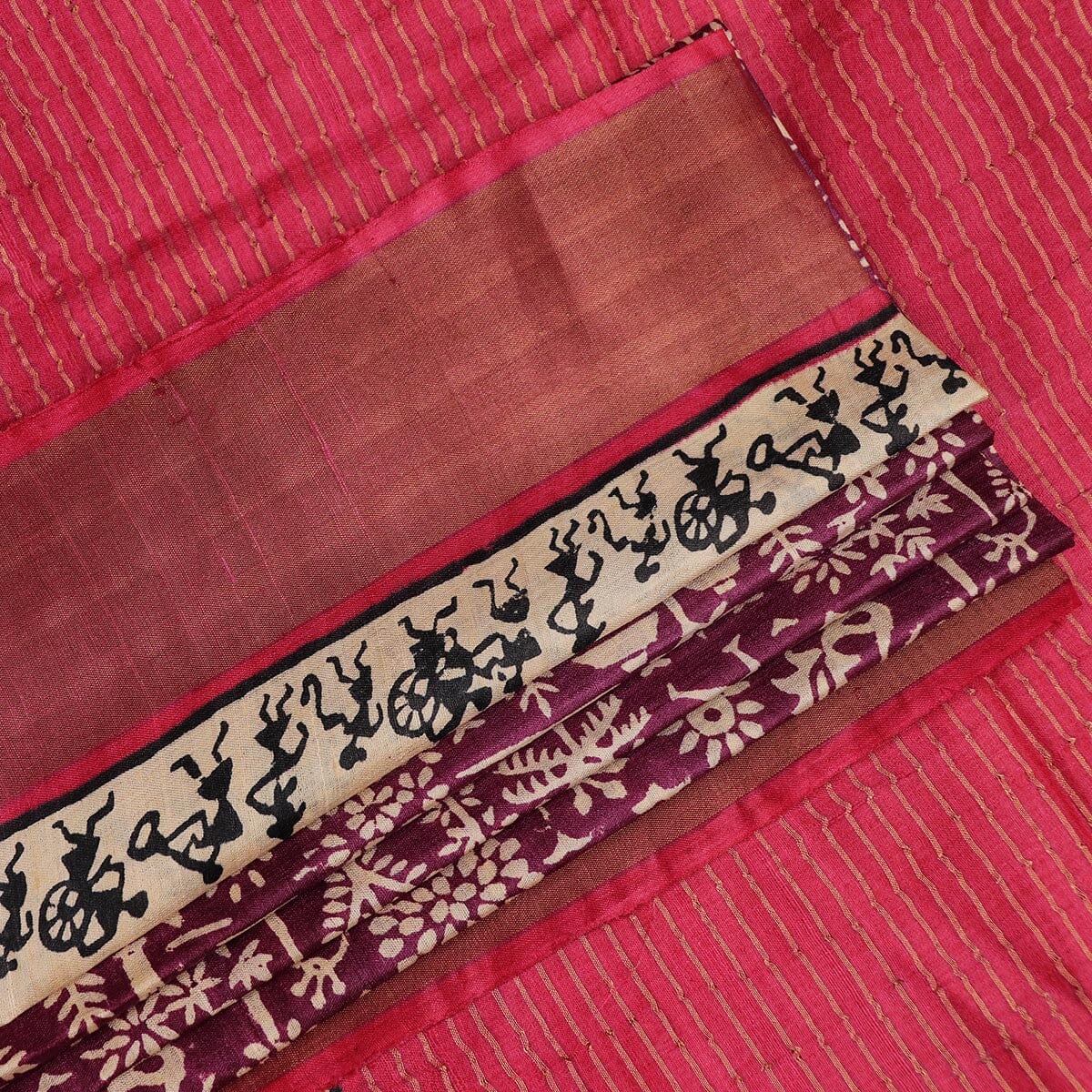 Handloom Sambalpuri Tusser Saree Handloom Saree_Tussser Silk Priyadarshini Handloom 