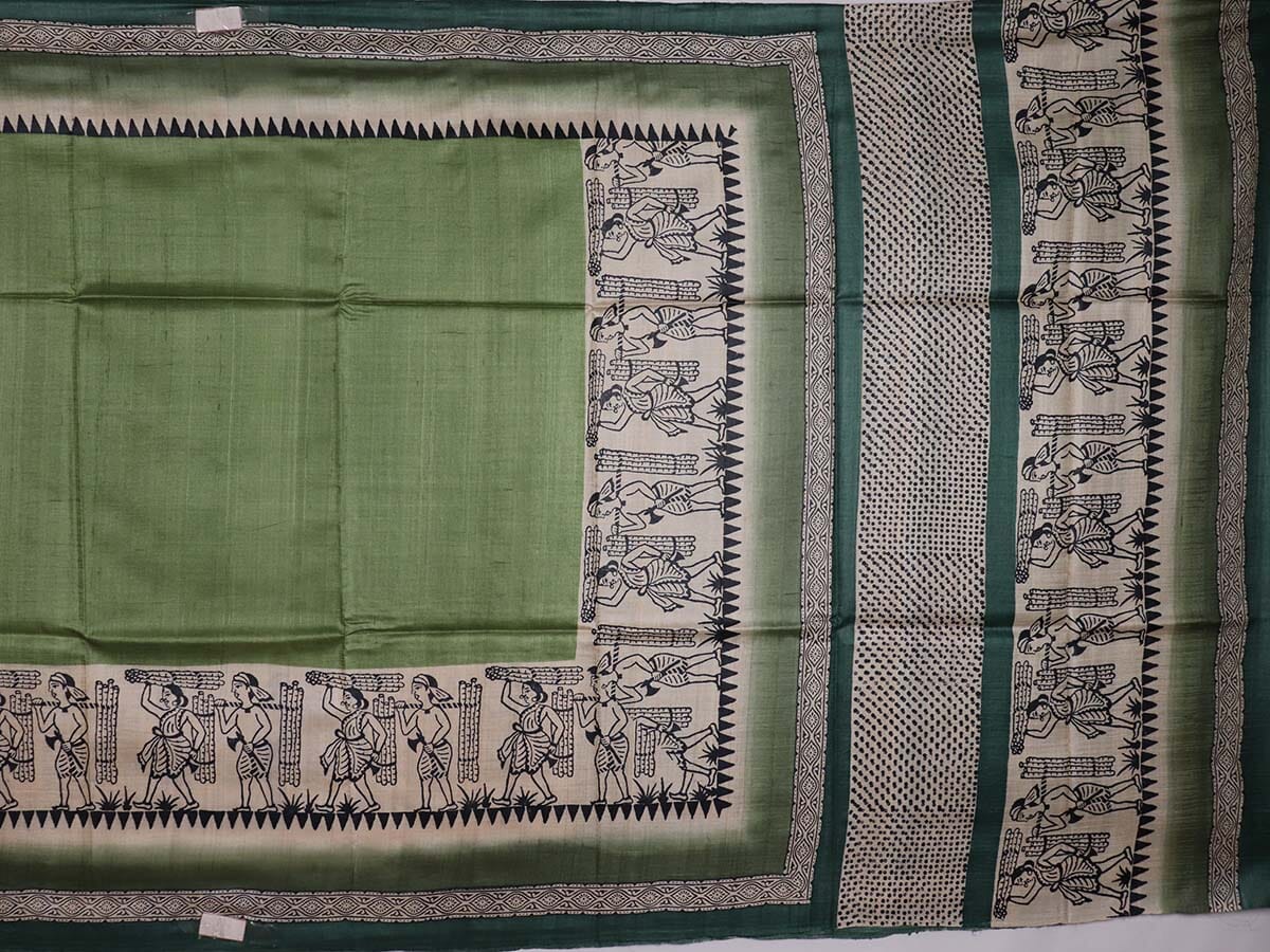 Handloom Sambalpuri Tusser Saree Handloom Saree_Tussser Silk Priyadarshini Handloom 