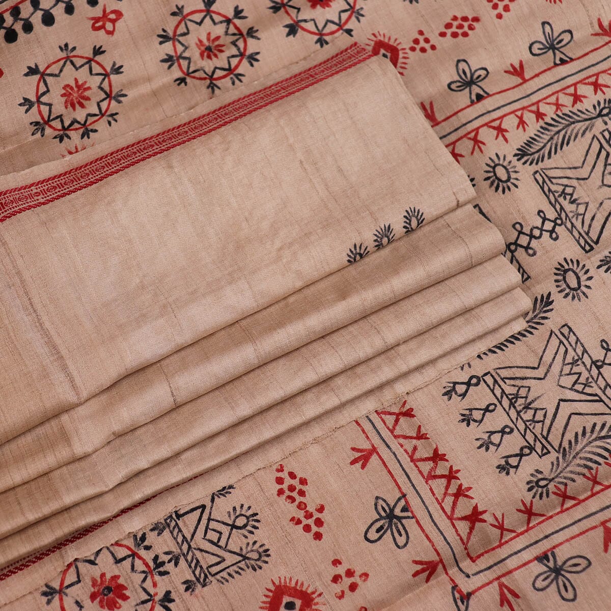 Handloom Sambalpuri Tusser Saree Handloom Saree_Tussser Silk Priyadarshini Handloom 