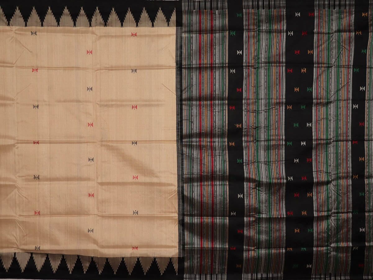 Handloom Sambalpuri Tusser Saree Handloom Saree_Tussser Silk Priyadarshini Handloom 