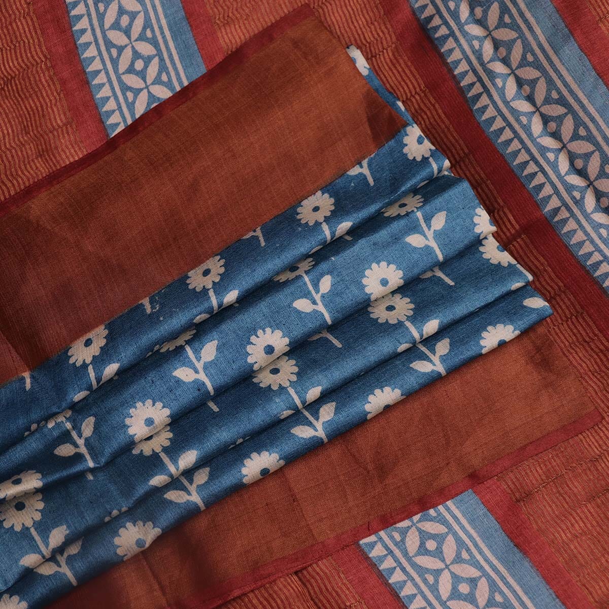 Handloom Sambalpuri Tusser Saree Handloom Saree_Tussser Silk Priyadarshini Handloom 