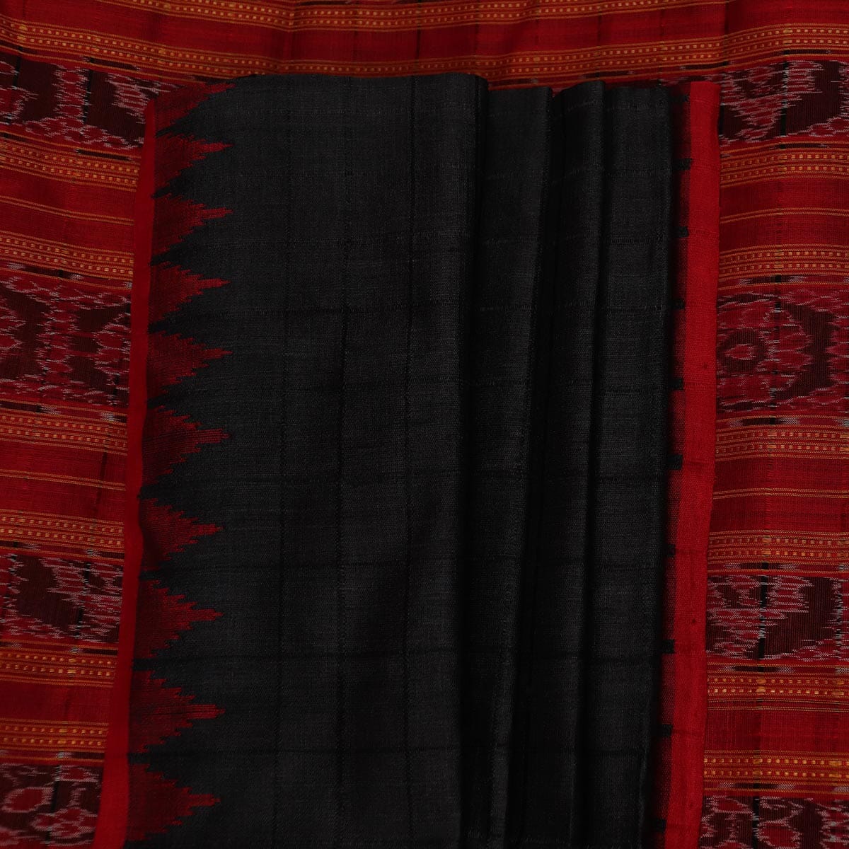 Handloom Sambalpuri Tusser Saree Handloom Saree_Tussser Silk Priyadarshini Handloom 