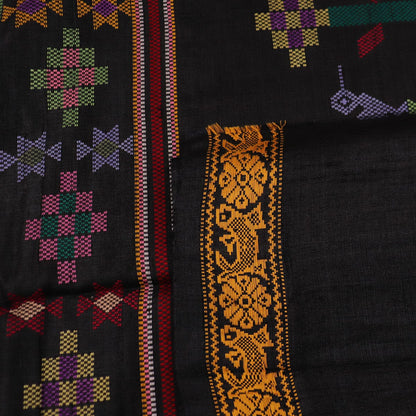 Handloom Sambalpuri Tusser Saree Handloom Saree_Tussser Silk Priyadarshini Handloom 