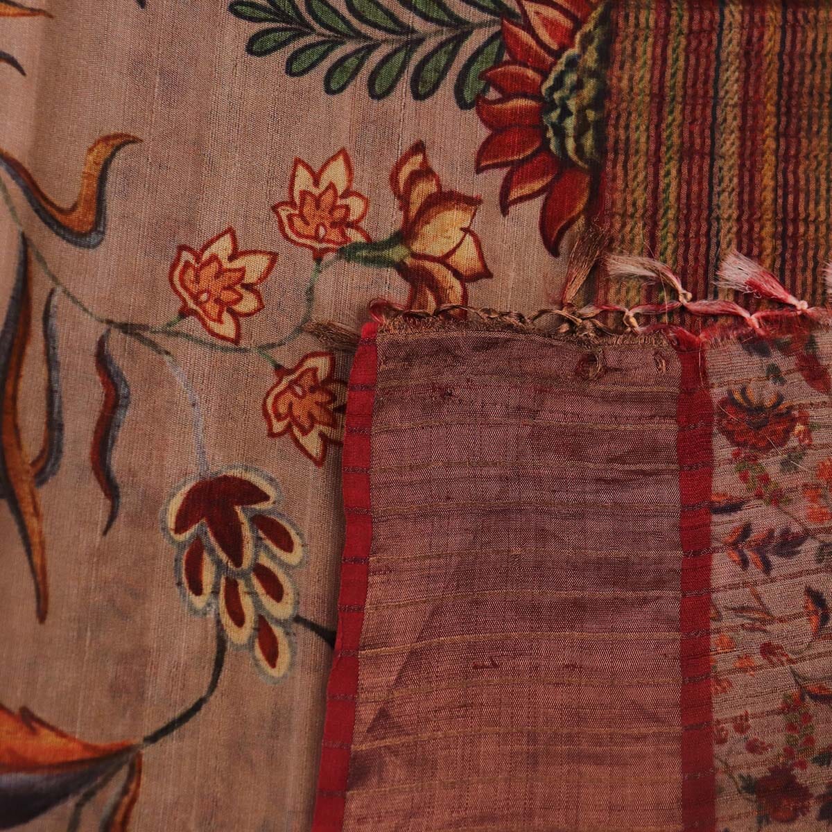 Handloom Sambalpuri Tusser Saree Handloom Saree_Tussser Silk Priyadarshini Handloom 