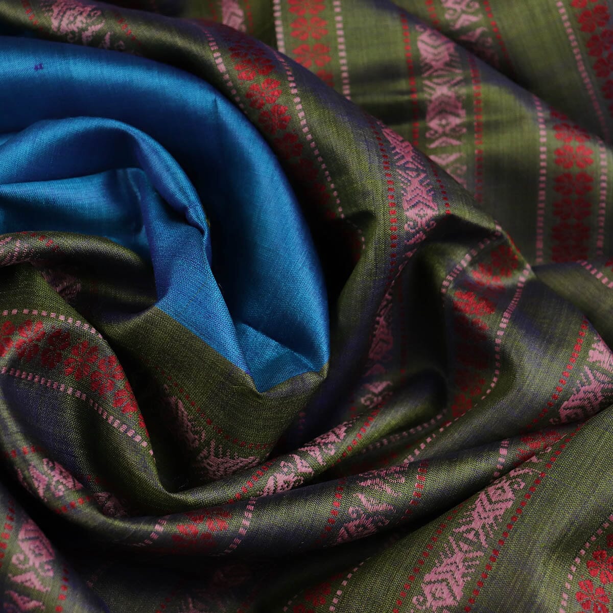 Handloom Sambalpuri Tusser Saree Handloom Saree_Tussser Silk Priyadarshini Handloom 