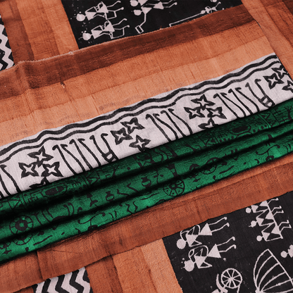 Handloom Sambalpuri Tusser Saree Handloom Saree_Tussser Silk Priyadarshini Handloom 