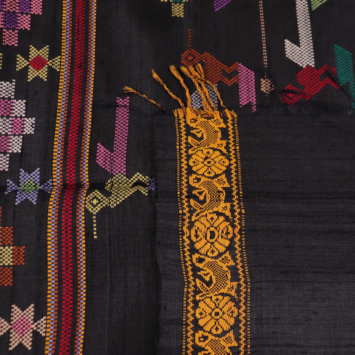 Handloom Sambalpuri Tusser Saree Handloom Saree_Tussser Silk Priyadarshini Handloom 
