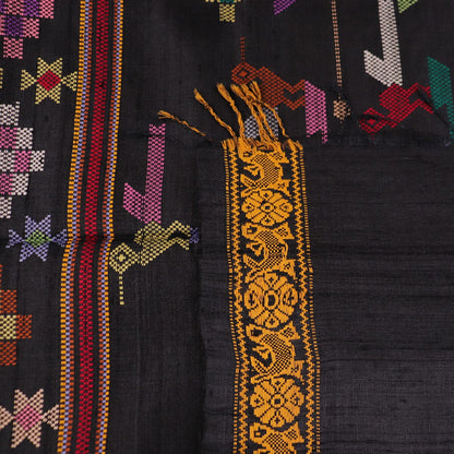 Handloom Sambalpuri Tusser Saree Handloom Saree_Tussser Silk Priyadarshini Handloom 