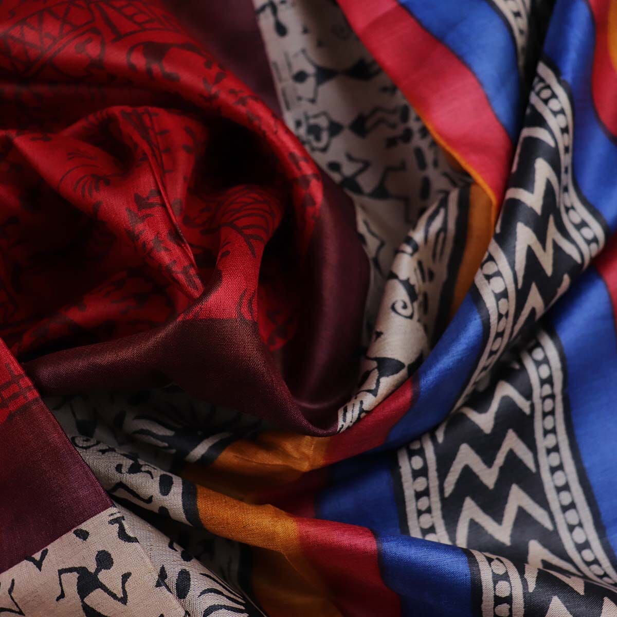 Handloom Sambalpuri Tusser Saree Handloom Saree_Tussser Silk Priyadarshini Handloom 